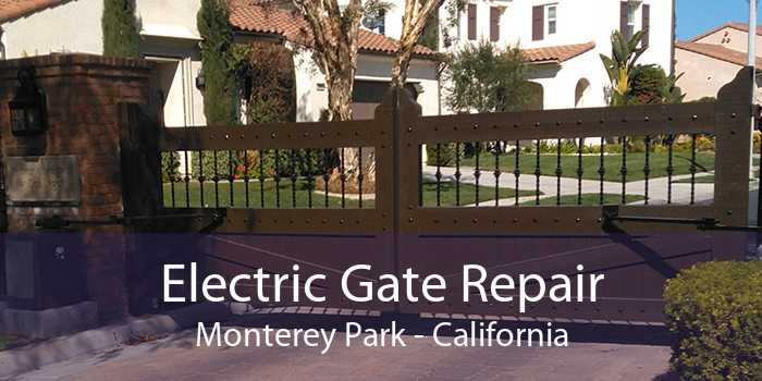 Electric Gate Repair Monterey Park - California
