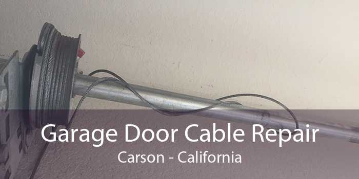Garage Door Cable Repair Carson - California