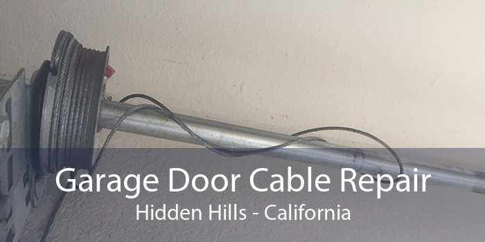 Garage Door Cable Repair Hidden Hills - California