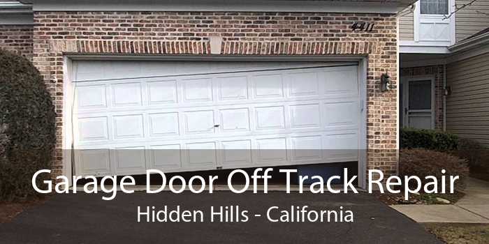 Garage Door Off Track Repair Hidden Hills - California