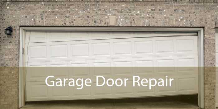 Garage Door Repair Cable Spring, How To Fix Bent Garage Door Track