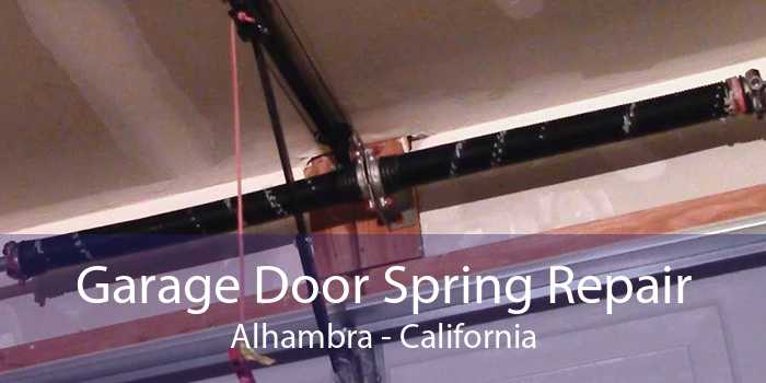 Garage Door Spring Repair Alhambra - California