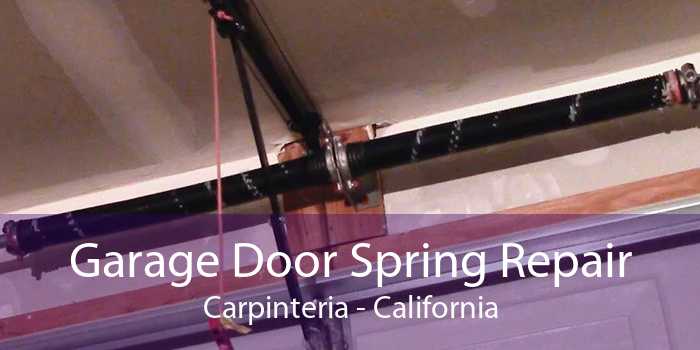 Garage Door Spring Repair Carpinteria - California
