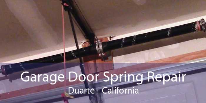 Garage Door Spring Repair Duarte - California