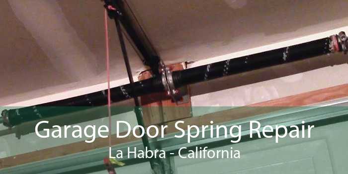 Garage Door Spring Repair La Habra - California