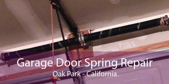 Garage Door Spring Repair Oak Park - California