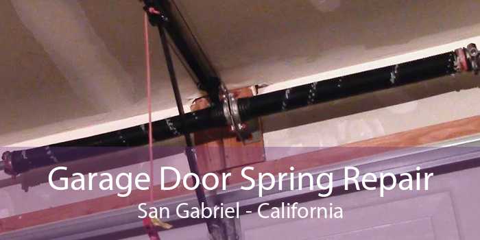 Garage Door Spring Repair San Gabriel - California