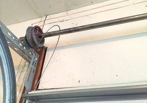 garage door cable off track repair
